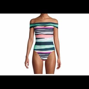 NWT Red Carter one piece bathing suit